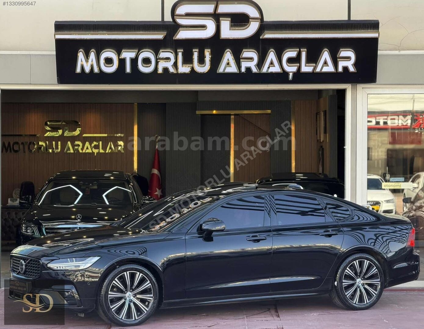 Galeriden Volvo S90 2.0 D B5 Plus Dark 2022 Model Ankara 129.000 km Siyah 1