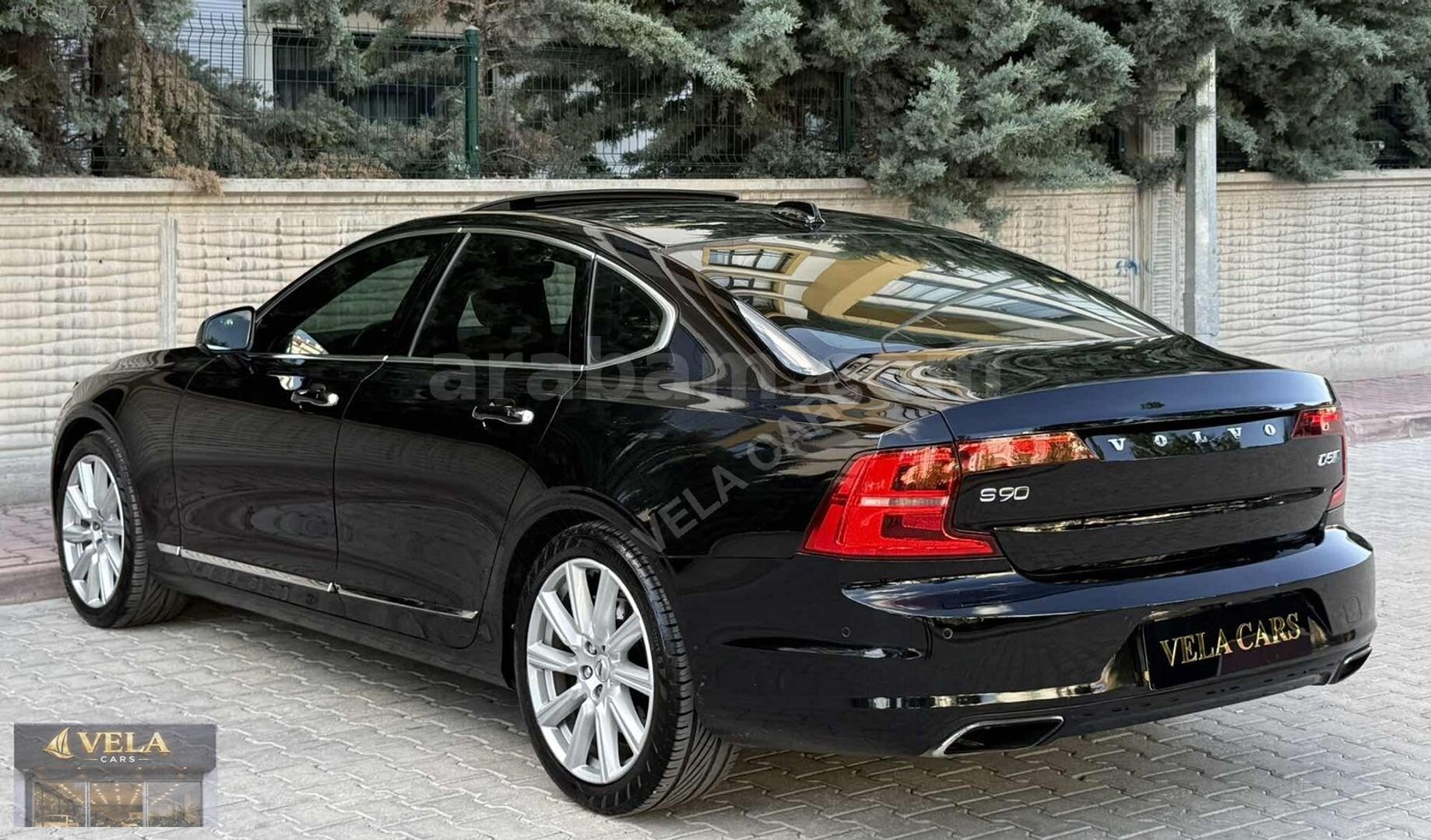 Galeriden Volvo S90 2.0 D D5 Inscription 2017 Model Konya 275.000 km Siyah 7