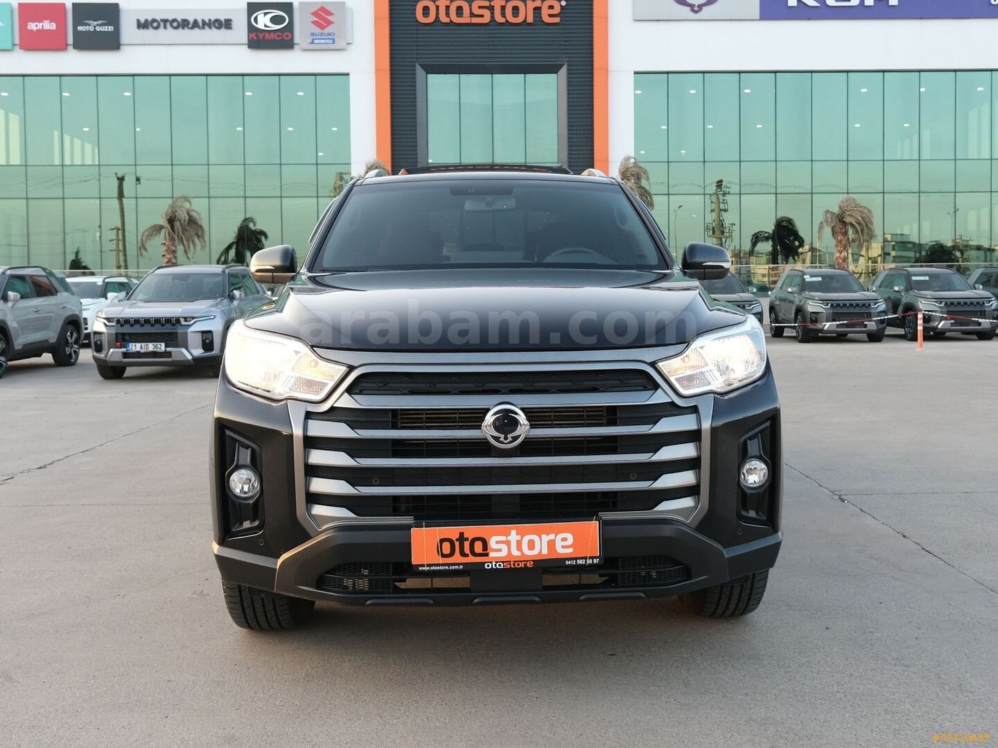 Galeriden KGM SsangYong Musso Grand 2.2 D Platinum Plus 2023 Model Diyarbakır 23.339 km Siyah 2