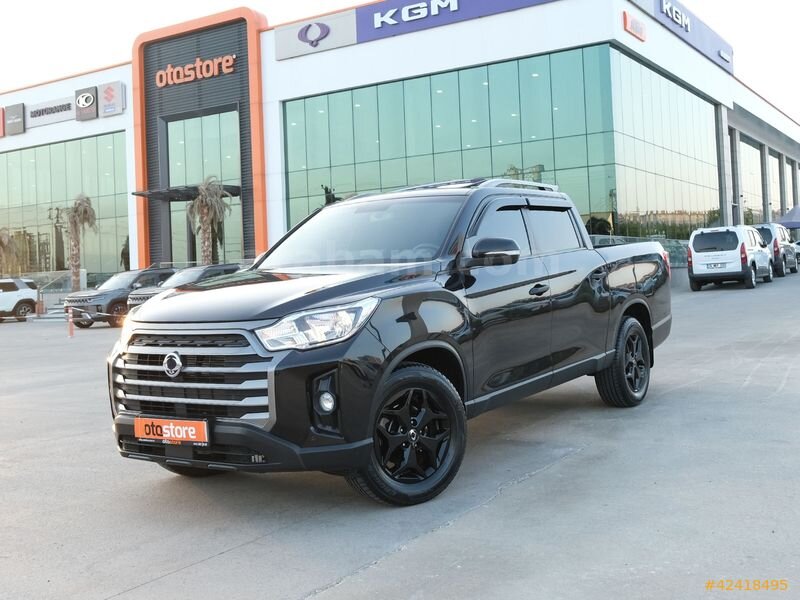 Galeriden KGM SsangYong Musso Grand 2.2 D Platinum Plus 2023 Model Diyarbakır 23.339 km Siyah