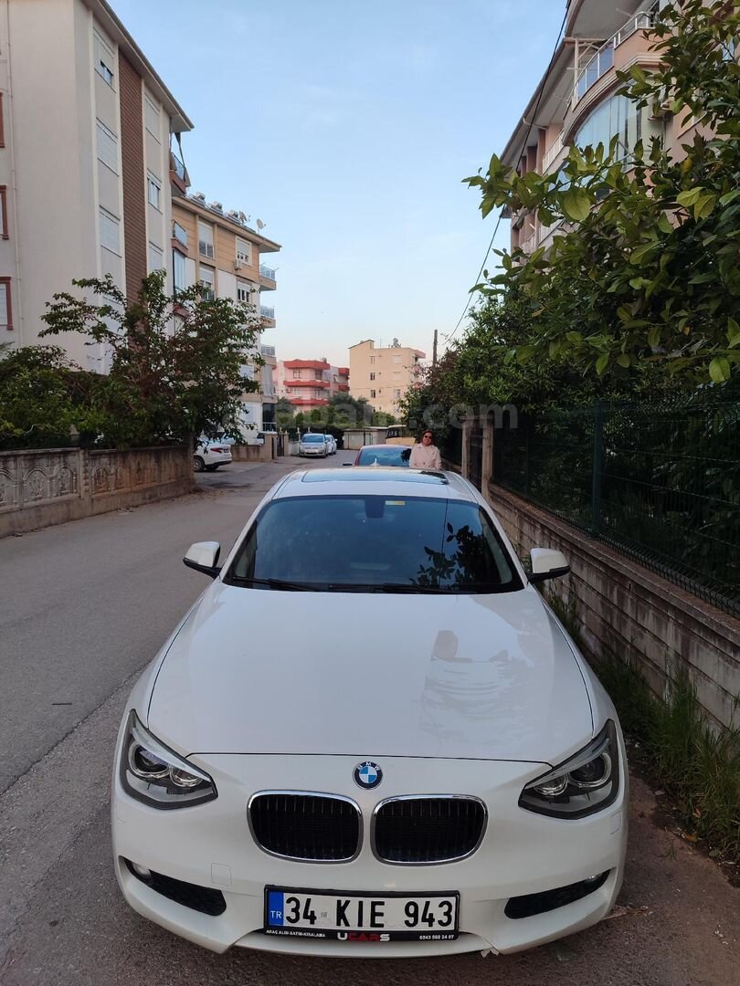 Sahibinden BMW 1 Serisi 116i Premium 2014 Model Antalya 172.000 km Beyaz 4