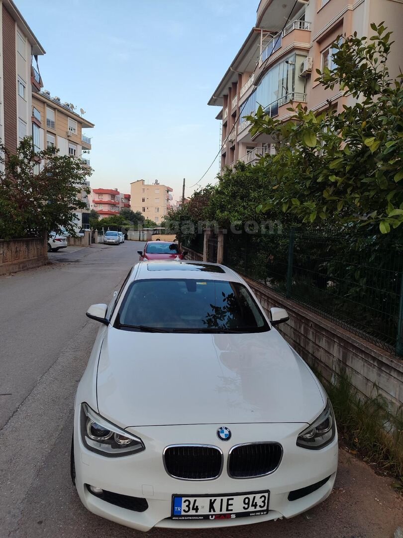 Sahibinden BMW 1 Serisi 116i Premium 2014 Model Antalya 172.000 km Beyaz 5