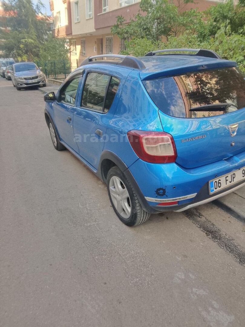Sahibinden Dacia Sandero 1.5 dCi Stepway 2012 Model Ankara 270.000 km Mavi 4