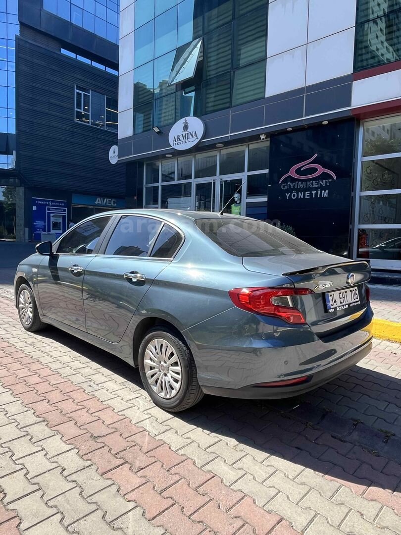 Sahibinden Fiat Egea 1.4 Fire Easy 2021 Model İstanbul 38.500 km Mavi (metalik) 4