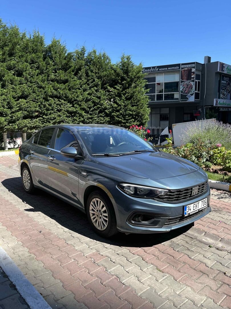 Sahibinden Fiat Egea 1.4 Fire Easy 2021 Model İstanbul 38.500 km Mavi (metalik) 2