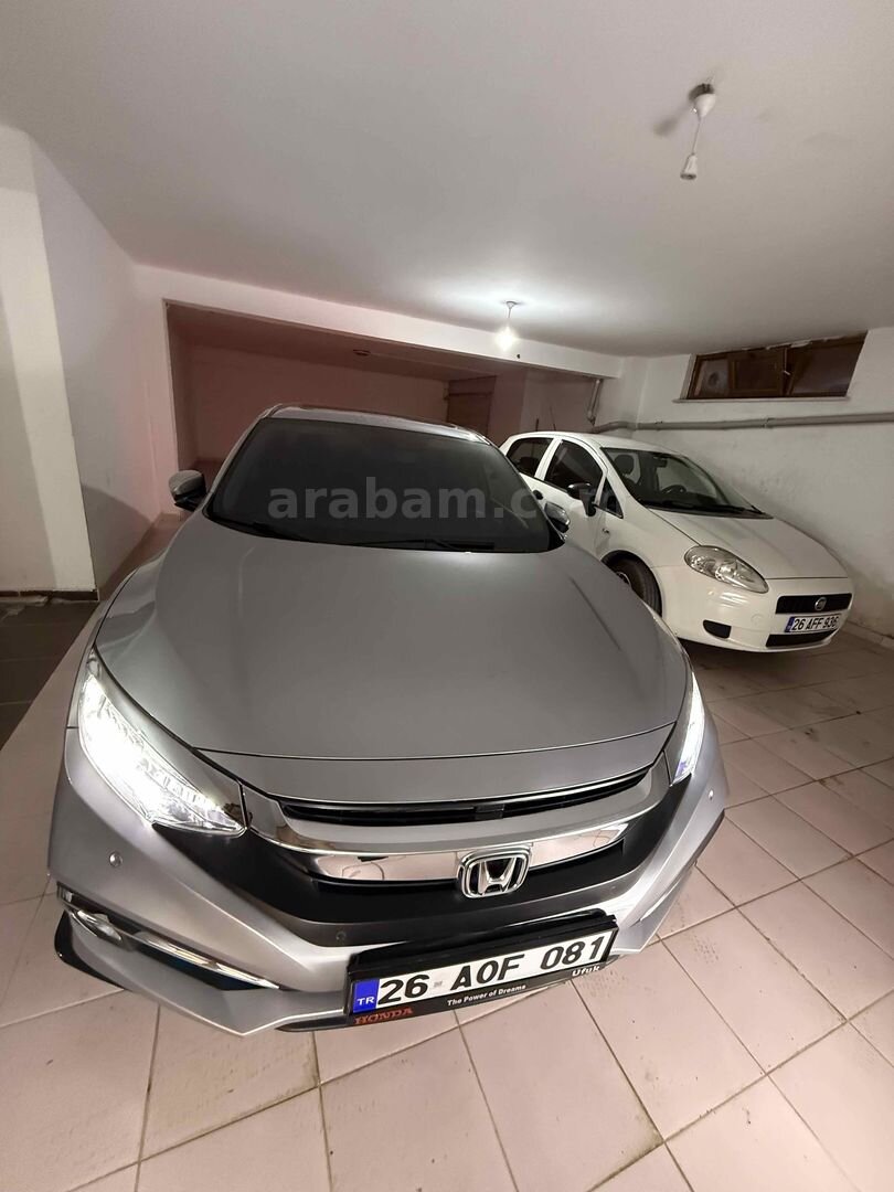 Sahibinden Honda Civic 1.6i VTEC Eco Elegance 2020 Model Eskişehir 21.000 km Gri (Gümüş) 6