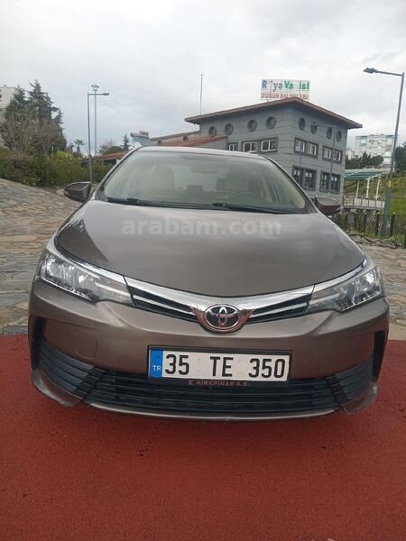 Sahibinden Toyota Corolla 1.33 Life 2017 Model İzmir 92.600 km Kahverengi