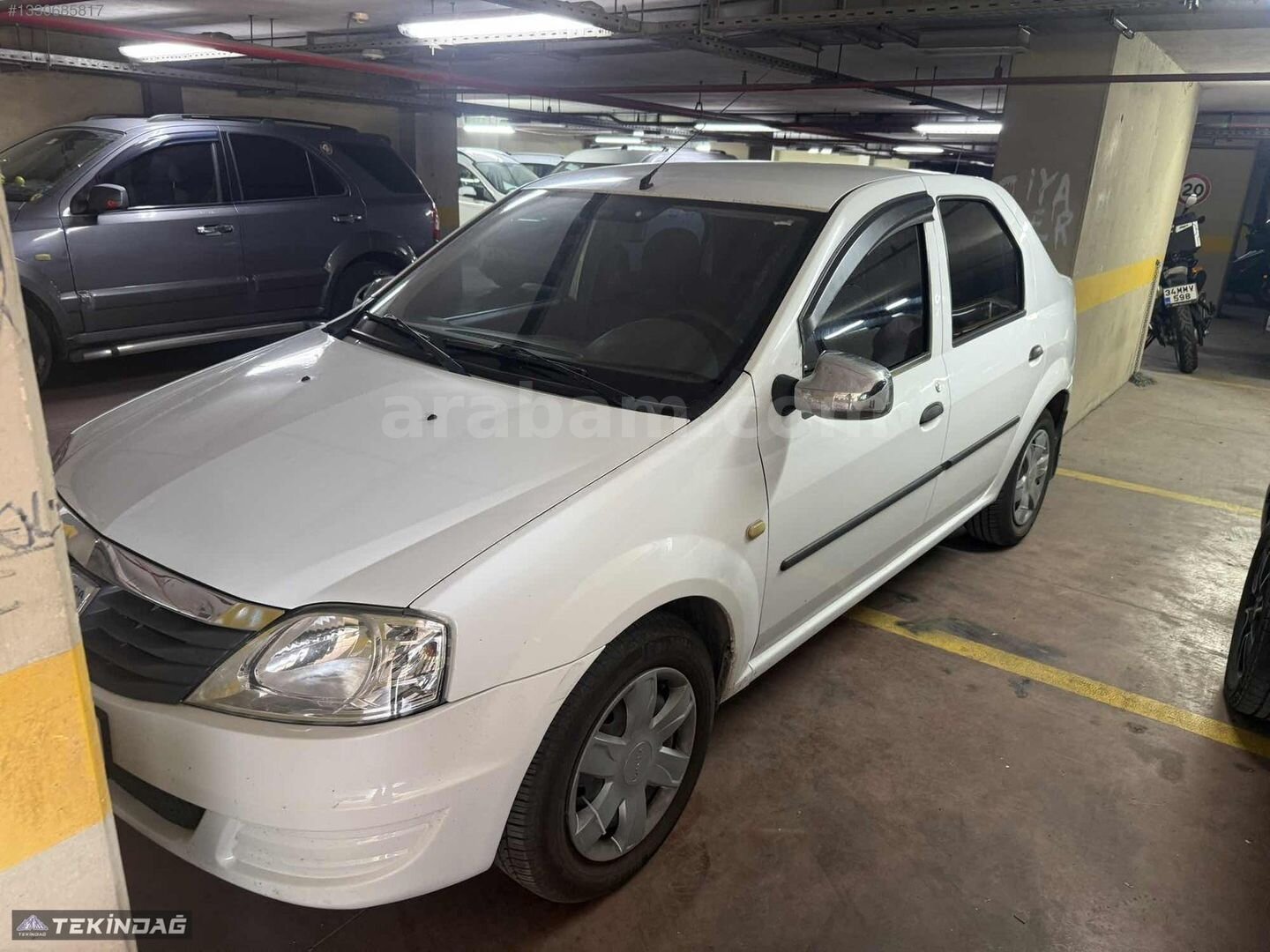 Galeriden Dacia Logan 1.5 dCi Ambiance 2011 Model İstanbul 154.000 km Beyaz 3