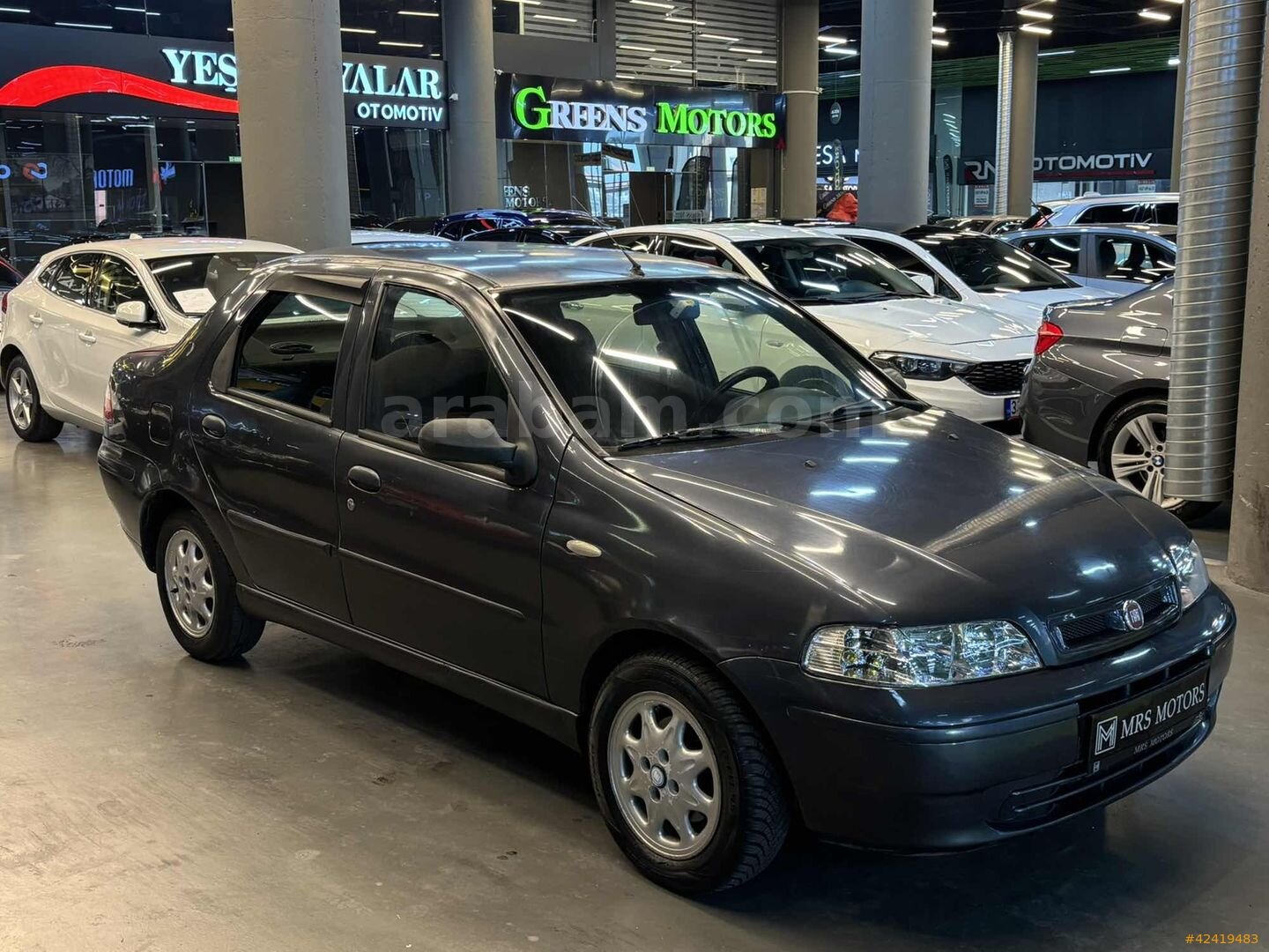 Galeriden Fiat Albea 1.3 Multijet EL 2004 Model İstanbul 311.000 km Füme 1