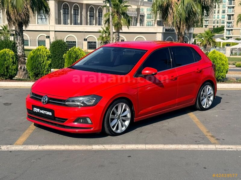 Galeriden Volkswagen Polo 1.0 TSi Comfortline 2017 Model İstanbul 190.000 km Kırmızı
