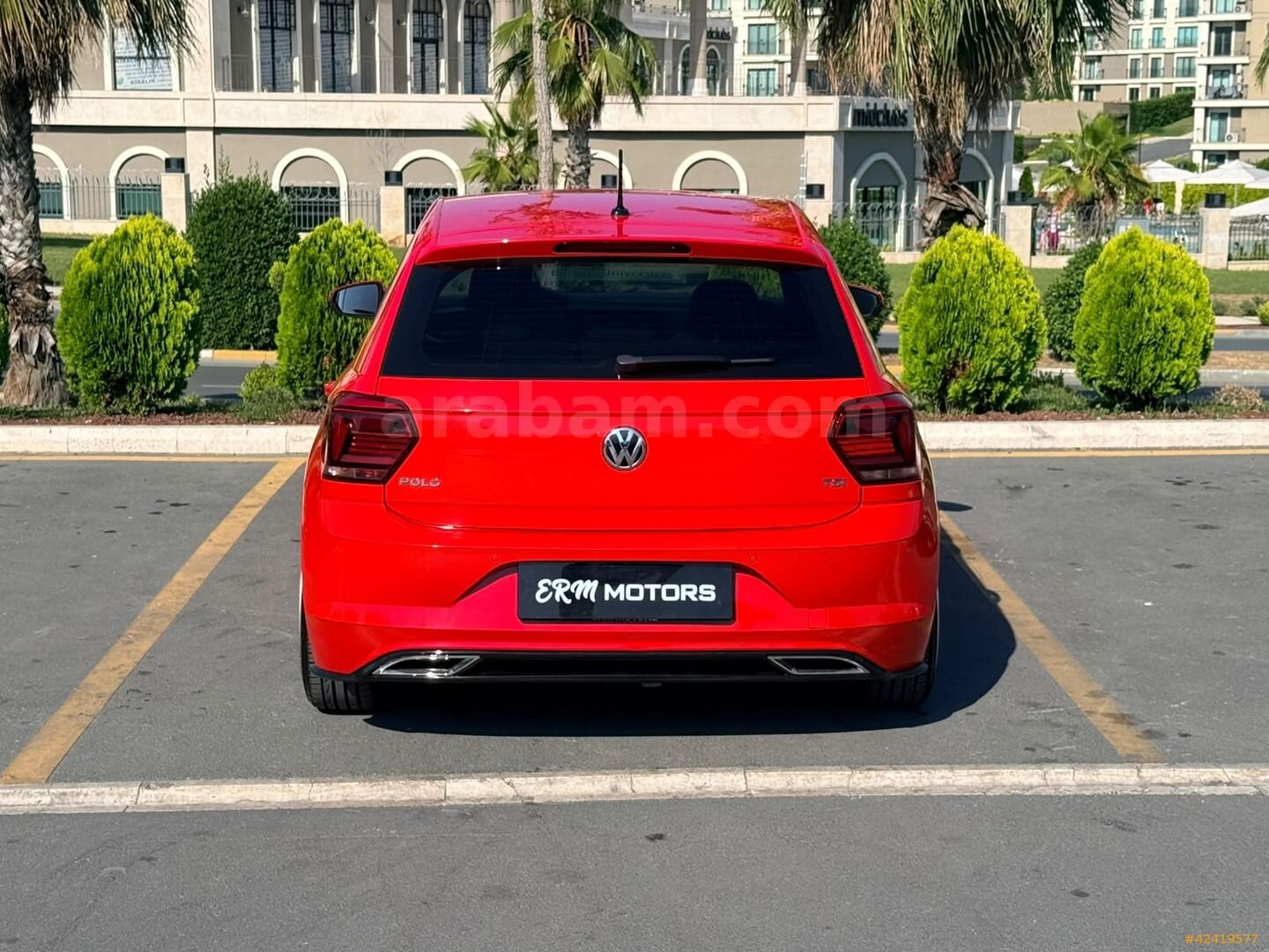 Galeriden Volkswagen Polo 1.0 TSi Comfortline 2017 Model İstanbul 190.000 km Kırmızı 5