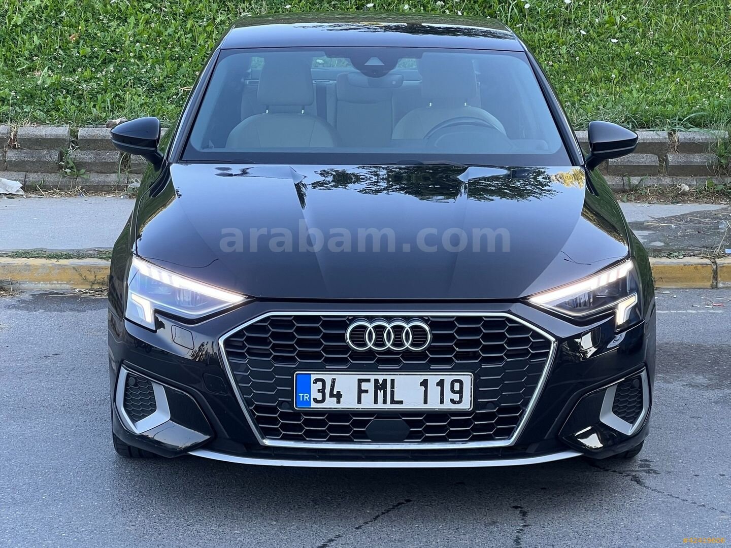 Galeriden Audi A3 Sedan 35 TFSI Advanced 2022 Model İstanbul 81.000 km Siyah 1