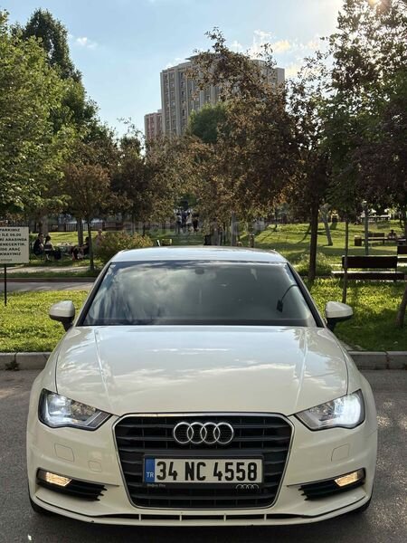 Sahibinden Audi A3 Sedan 1.6 TDI Attraction 2015 Model Ankara 202.000 km Beyaz