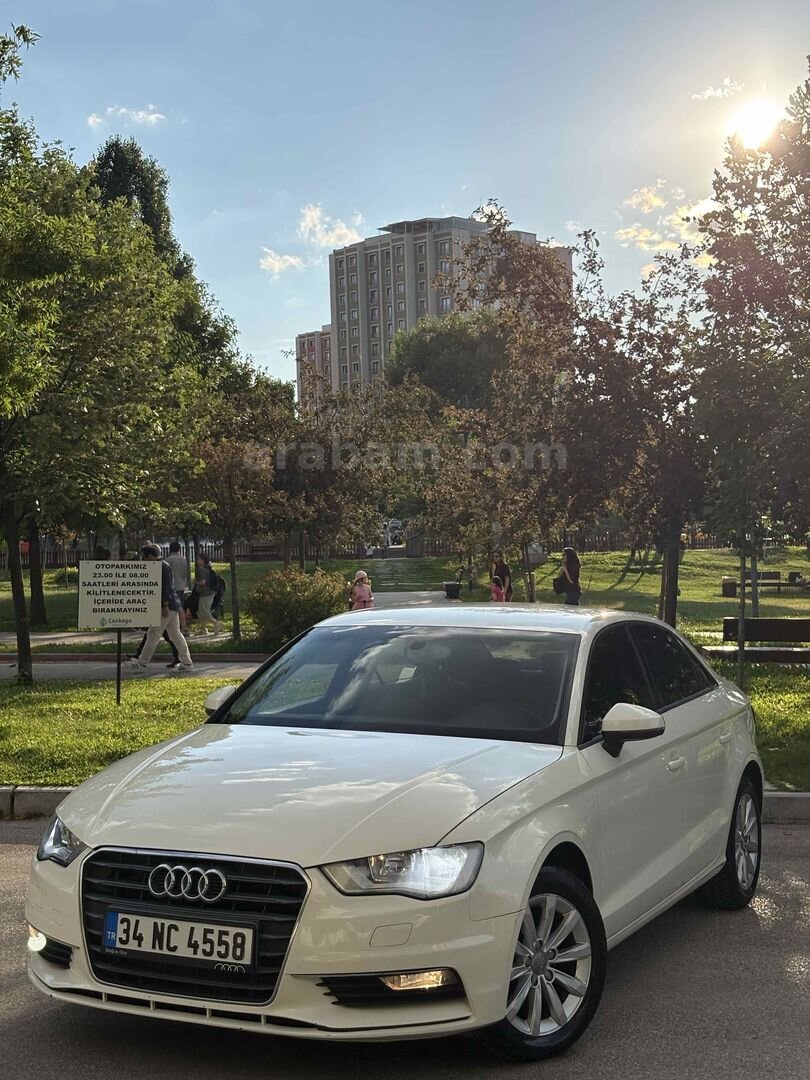 Sahibinden Audi A3 Sedan 1.6 TDI Attraction 2015 Model Ankara 202.000 km Beyaz 2