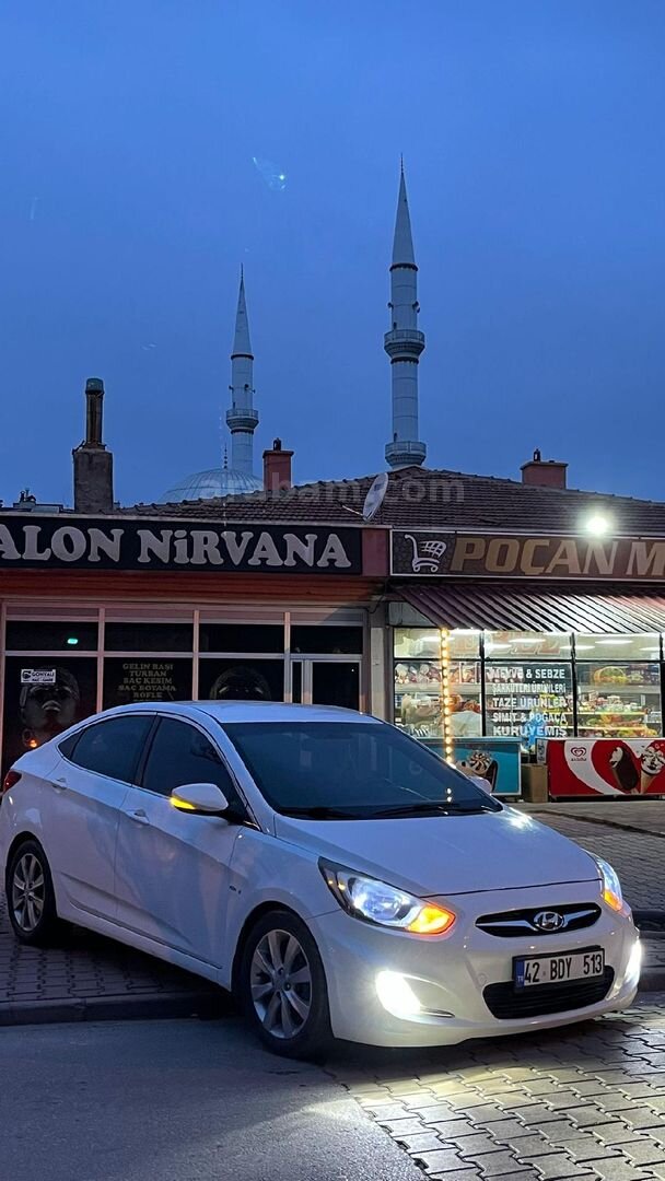 Sahibinden Hyundai Accent Blue 1.6 CRDI Prime 2012 Model Karaman 209.500 km Beyaz 7