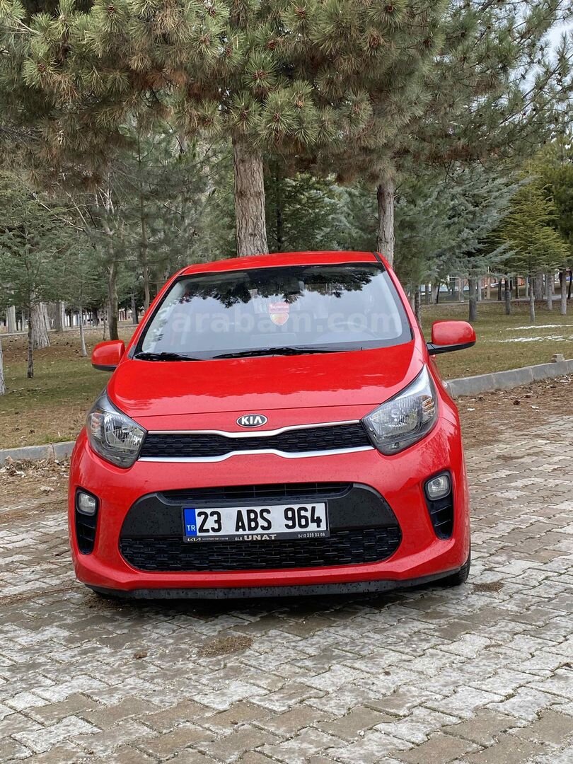 Sahibinden Kia Picanto 1.0 MPI 2020 Model Elazığ 74.000 km Kırmızı 3