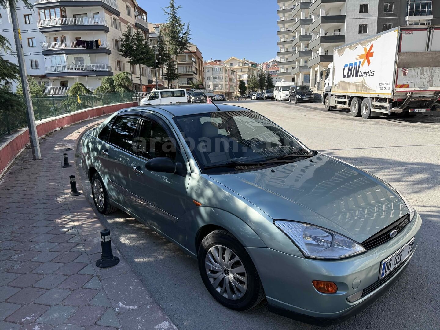 Sahibinden Ford Focus 1.6 Ambiente 1999 Model Ankara 260.000 km Yeşil (metalik) 4
