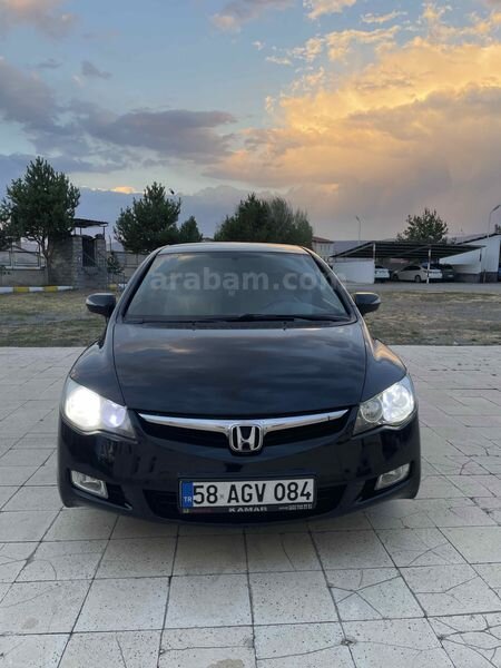 Sahibinden Honda Civic 1.6i VTEC Dream 2009 Model Sivas 282.000 km Siyah