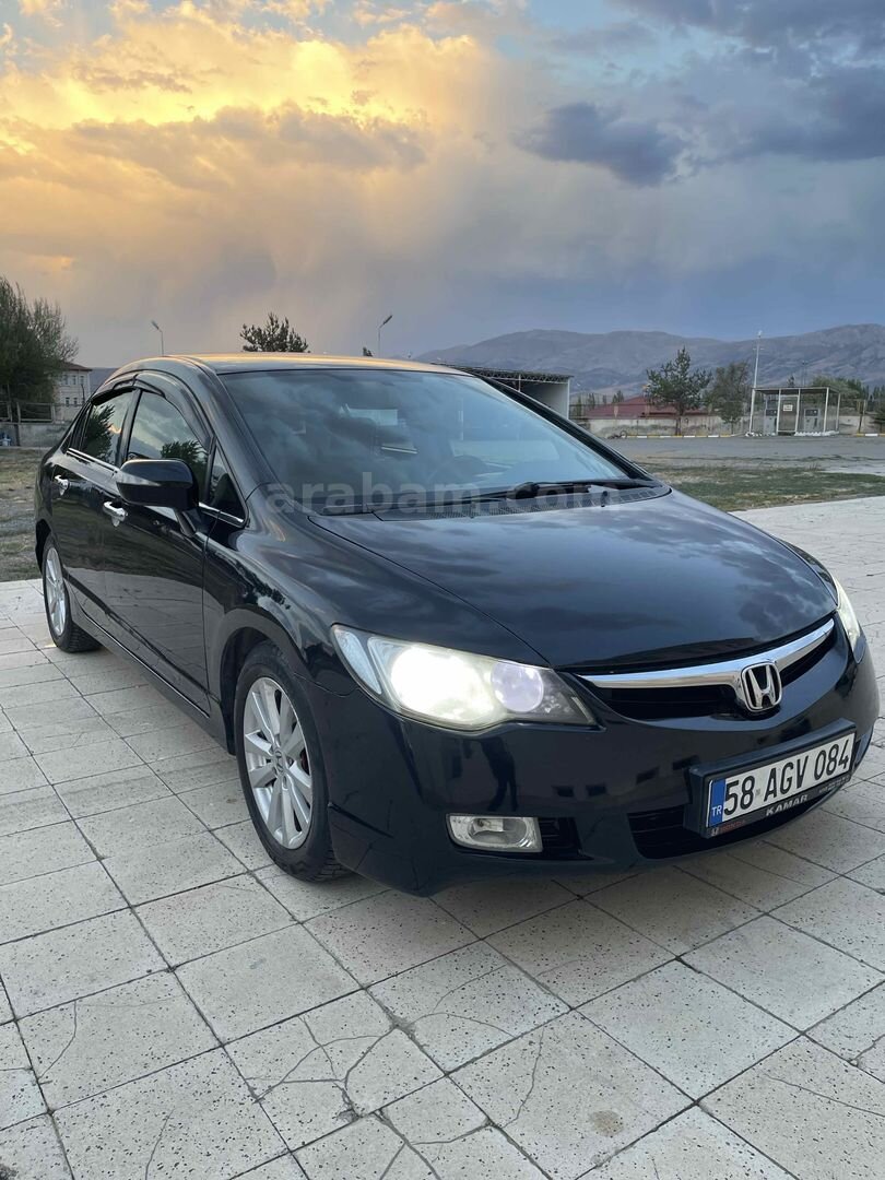 Sahibinden Honda Civic 1.6i VTEC Dream 2009 Model Sivas 282.000 km Siyah 3