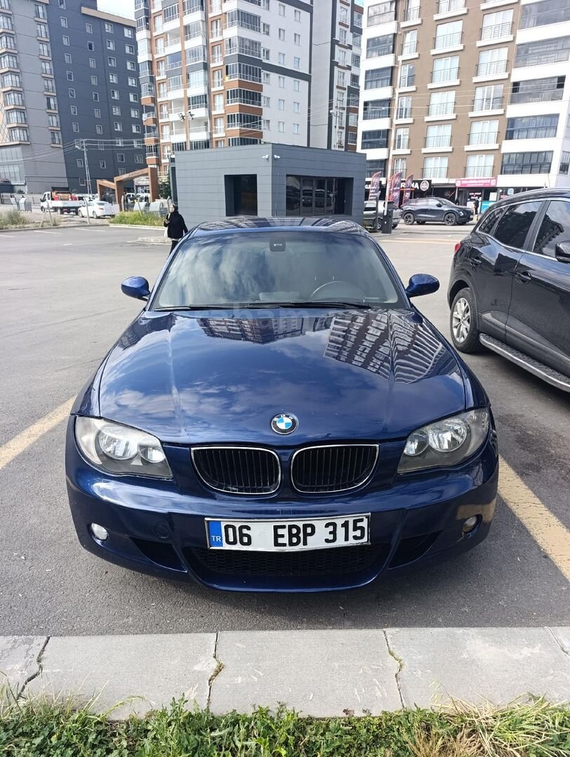 Sahibinden BMW 1 Serisi 116i M Sport 2008 Model Ankara 304.000 km Mavi (metalik) 1