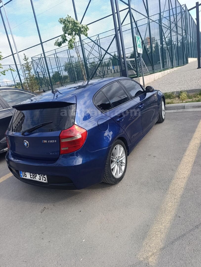 Sahibinden BMW 1 Serisi 116i M Sport 2008 Model Ankara 304.000 km Mavi (metalik) 6