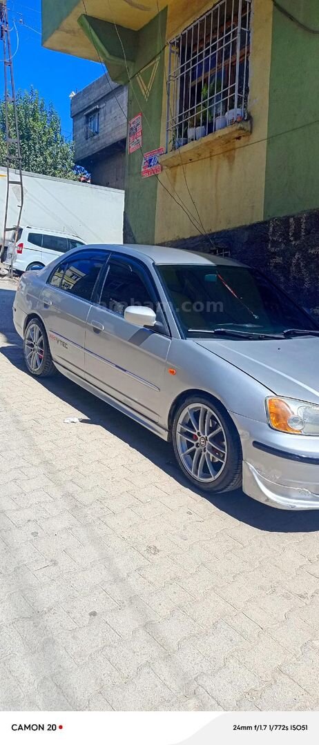 Sahibinden Honda Civic 1.6i VTEC ES 2002 Model Gaziantep 480.000 km Gri 3