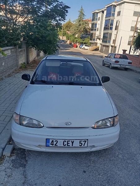 Sahibinden Hyundai Accent 1.5 GLS 1997 Model Karaman 350.000 km Beyaz