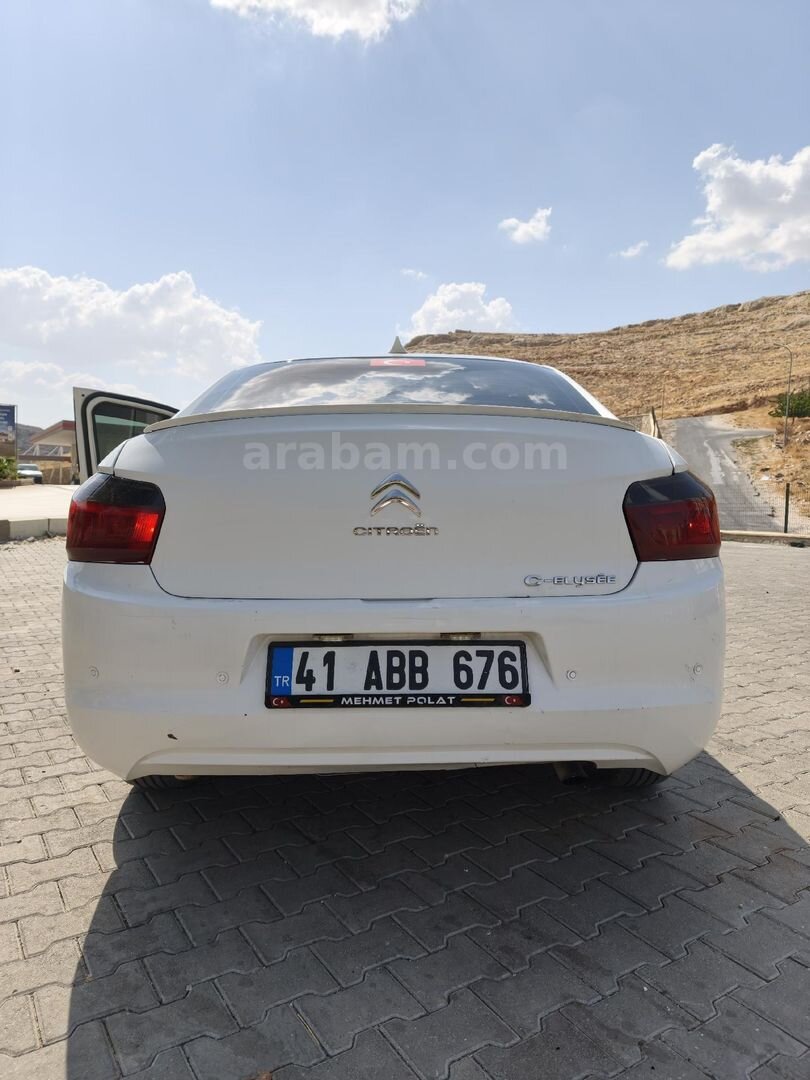 Sahibinden Citroen C-Elysée 1.6 HDi Attraction 2015 Model Şanlıurfa 230.000 km Beyaz 4