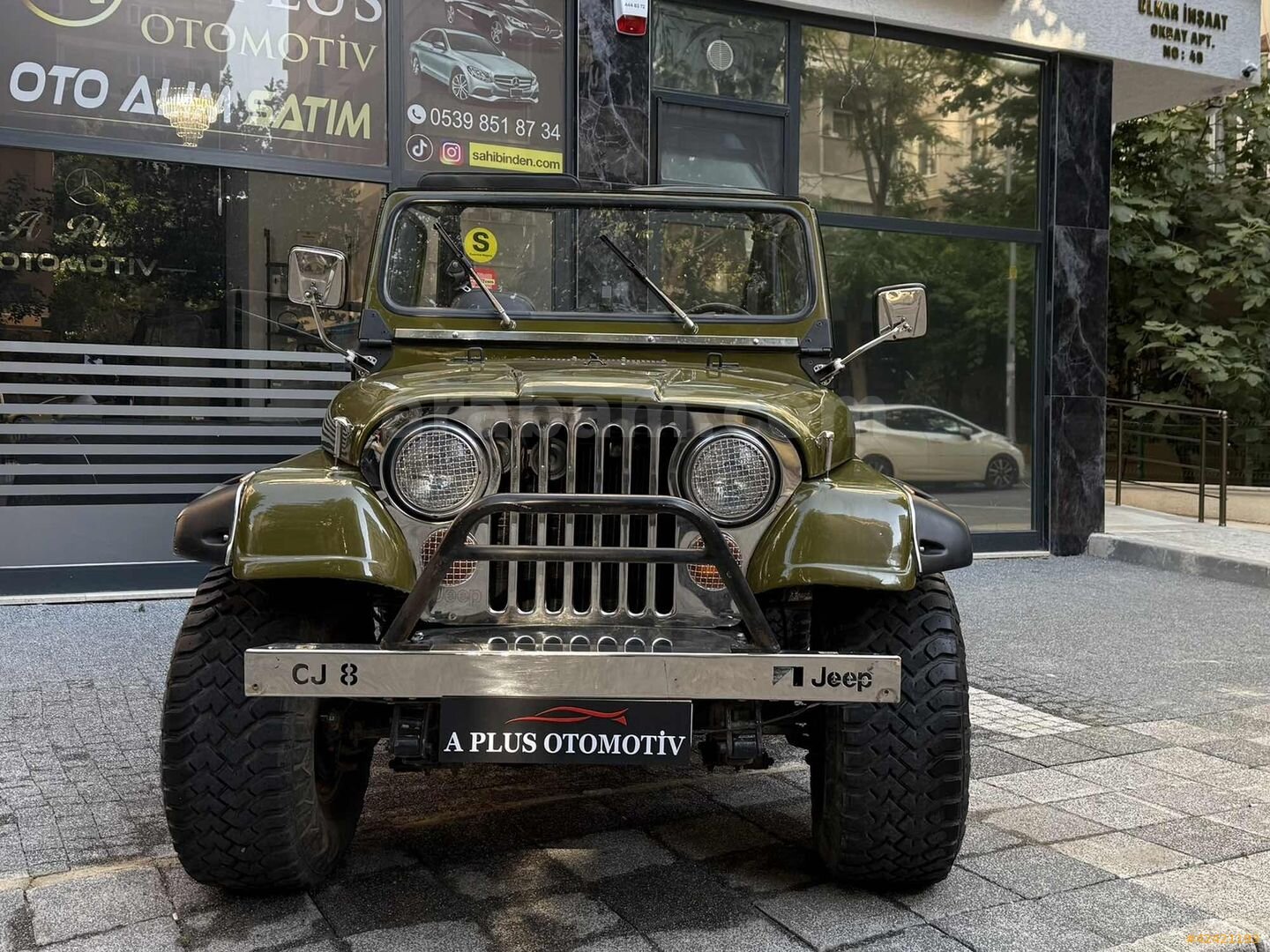 Galeriden Jeep CJ CJ-8 1980 Model İstanbul 10.000 km Yeşil 2