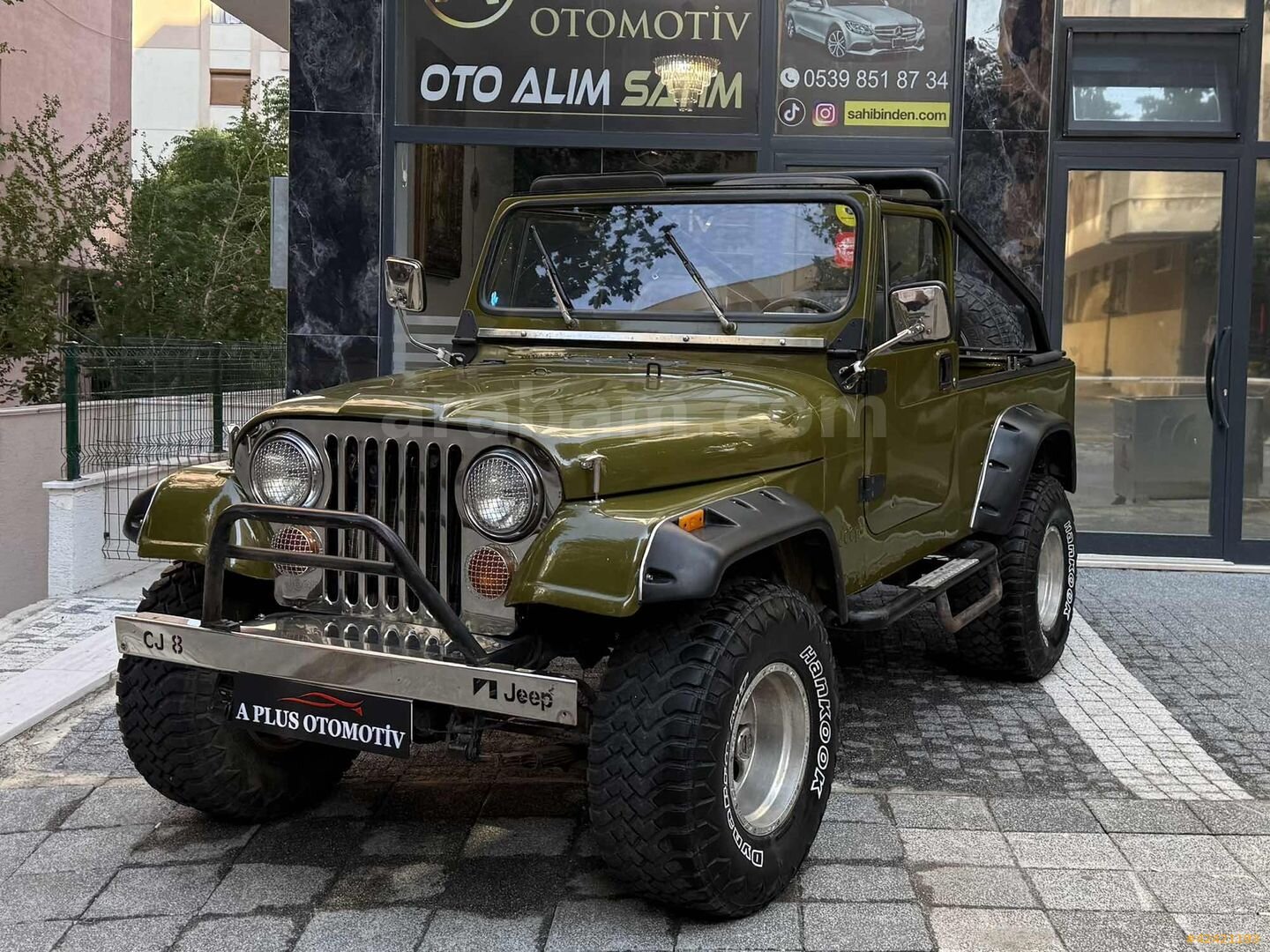Galeriden Jeep CJ CJ-8 1980 Model İstanbul 10.000 km Yeşil 3