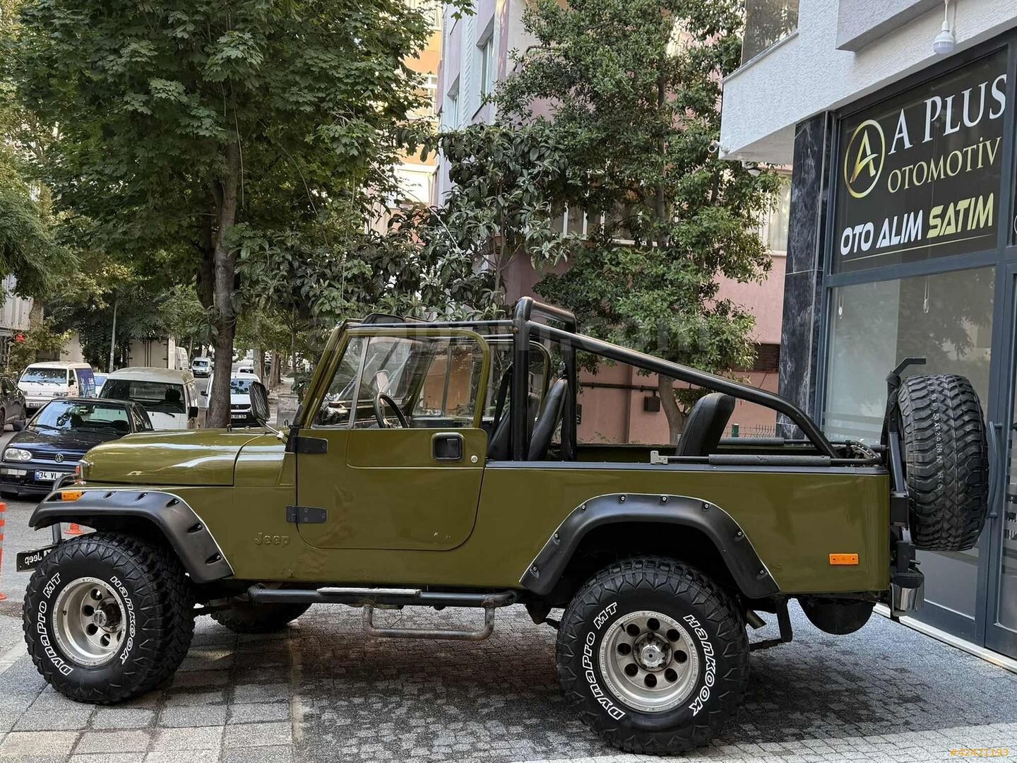 Galeriden Jeep CJ CJ-8 1980 Model İstanbul 10.000 km Yeşil 4