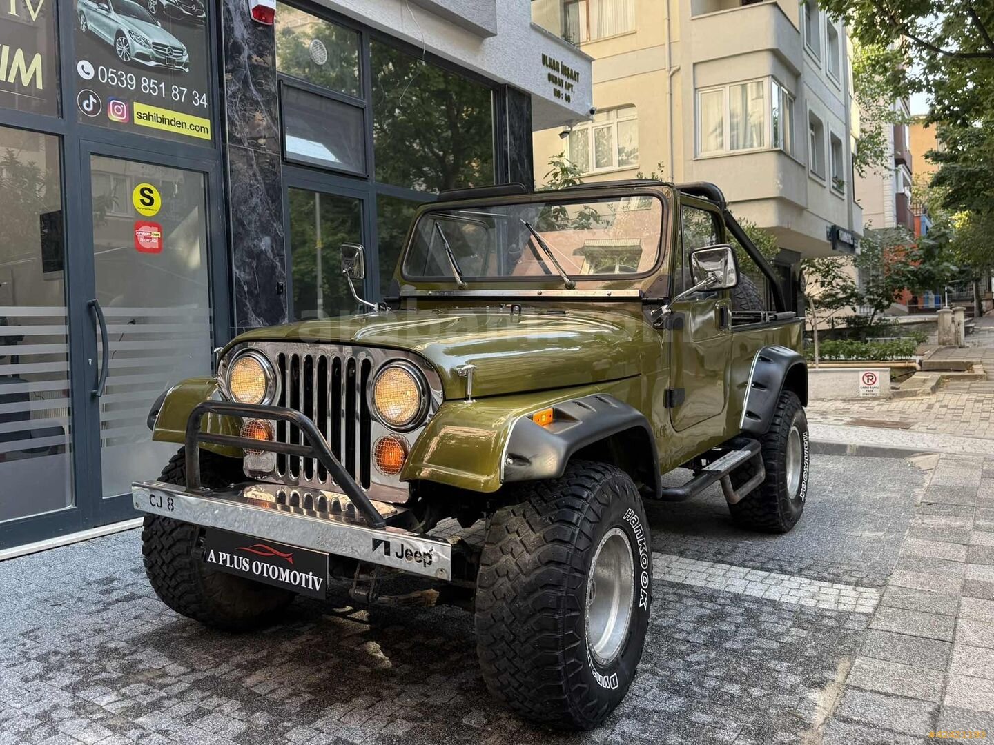 Galeriden Jeep CJ CJ-8 1980 Model İstanbul 10.000 km Yeşil 7
