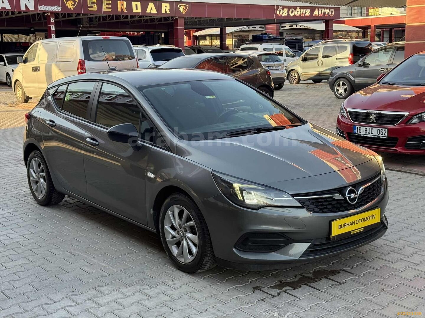 Galeriden Opel Astra 1.2 T Edition 2021 Model Adana 160.000 km Gri 3
