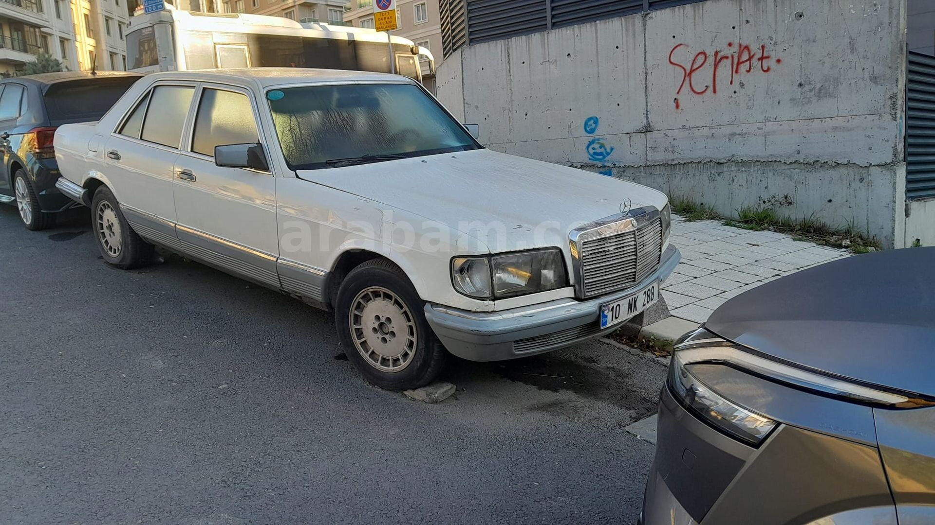 Sahibinden Mercedes - Benz S 560 1980 Model İstanbul 200.000 km Beyaz 5