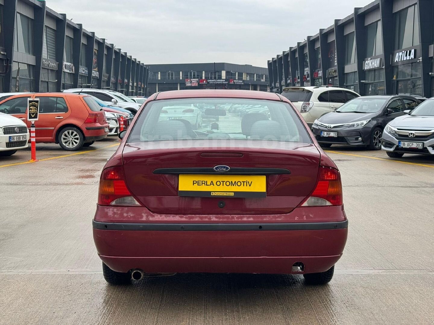 Sahibinden Ford Focus 1.6 Comfort 2003 Model Ankara 319.000 km Bordo 2