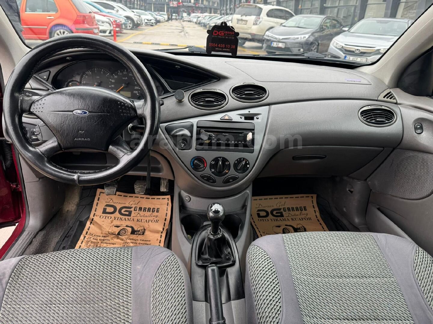 Sahibinden Ford Focus 1.6 Comfort 2003 Model Ankara 319.000 km Bordo 7