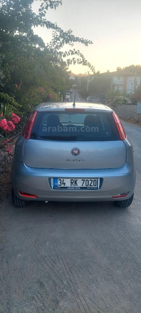 Sahibinden Fiat Punto 1.4 Popstar S&S 2016 Model Muğla 25.000 km Gri (Gümüş) 6
