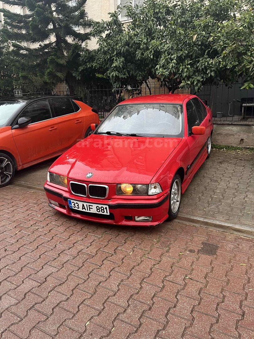 Sahibinden BMW 3 Serisi 318i Standart 1991 Model Mersin 340.000 km Kırmızı 7