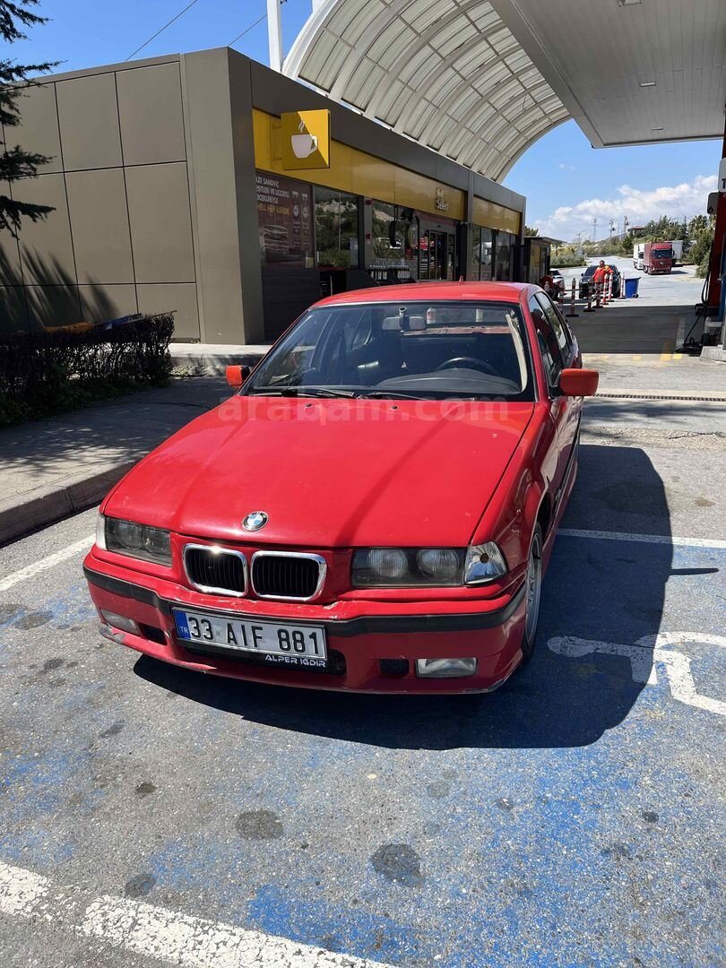 Sahibinden BMW 3 Serisi 318i Standart 1991 Model Mersin 340.000 km Kırmızı 6