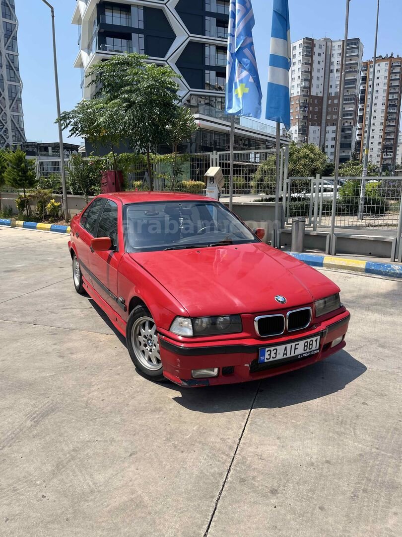 Sahibinden BMW 3 Serisi 318i Standart 1991 Model Mersin 340.000 km Kırmızı 1