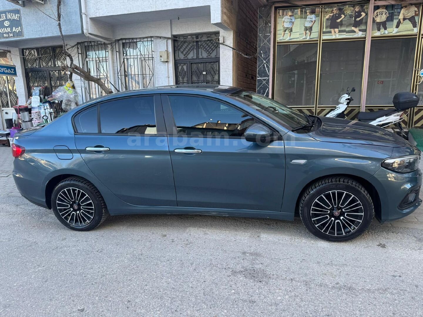 Sahibinden Fiat Egea 1.4 Fire Easy Plus 2022 Model Bursa 50.000 km Lacivert 4