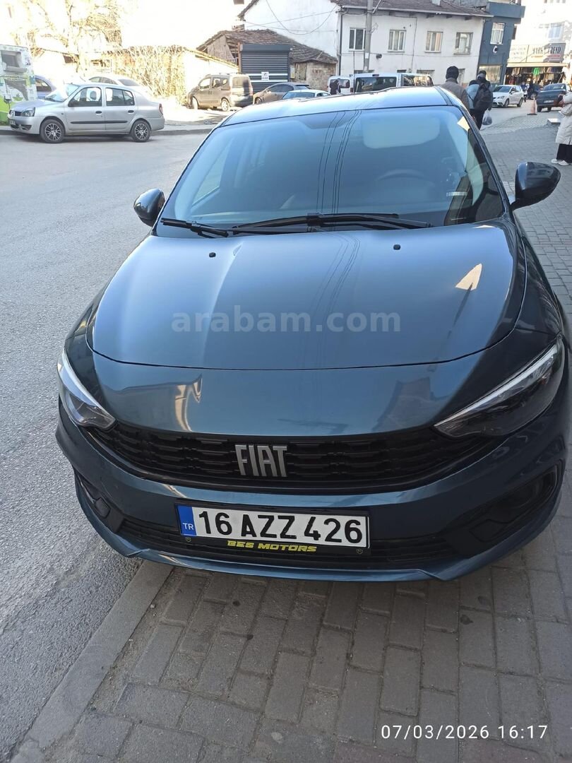 Sahibinden Fiat Egea 1.4 Fire Easy Plus 2022 Model Bursa 50.000 km Lacivert 1