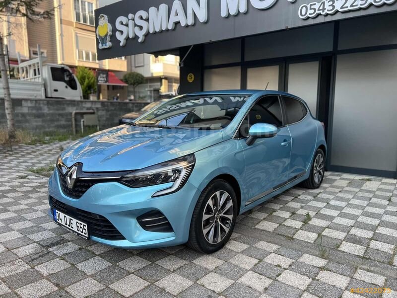 Galeriden Renault Clio 1.0 TCe Icon 2020 Model İstanbul 64.000 km Mavi 1