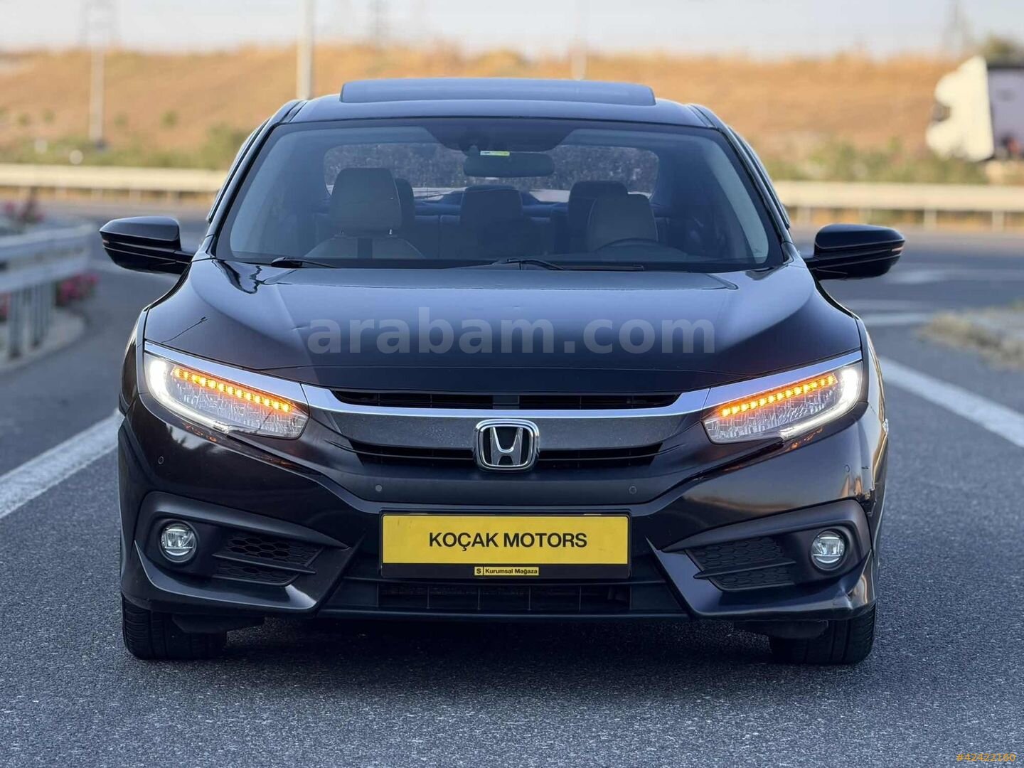 Galeriden Honda Civic 1.6i VTEC Eco Executive 2017 Model İstanbul 213.000 km Siyah 2