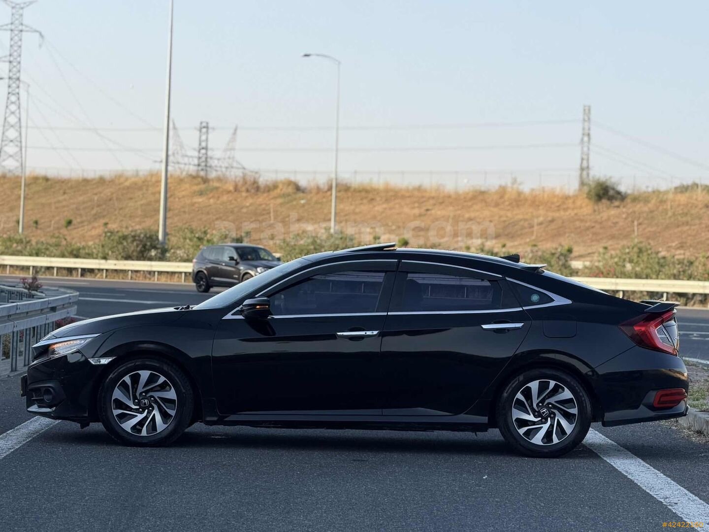 Galeriden Honda Civic 1.6i VTEC Eco Executive 2017 Model İstanbul 213.000 km Siyah 5