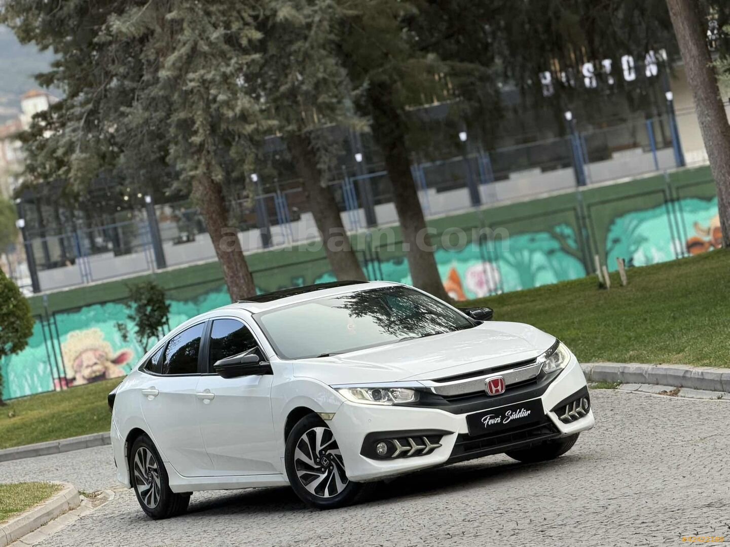 Galeriden Honda Civic 1.6i VTEC Eco Elegance 2019 Model Denizli 190.750 km Beyaz 3