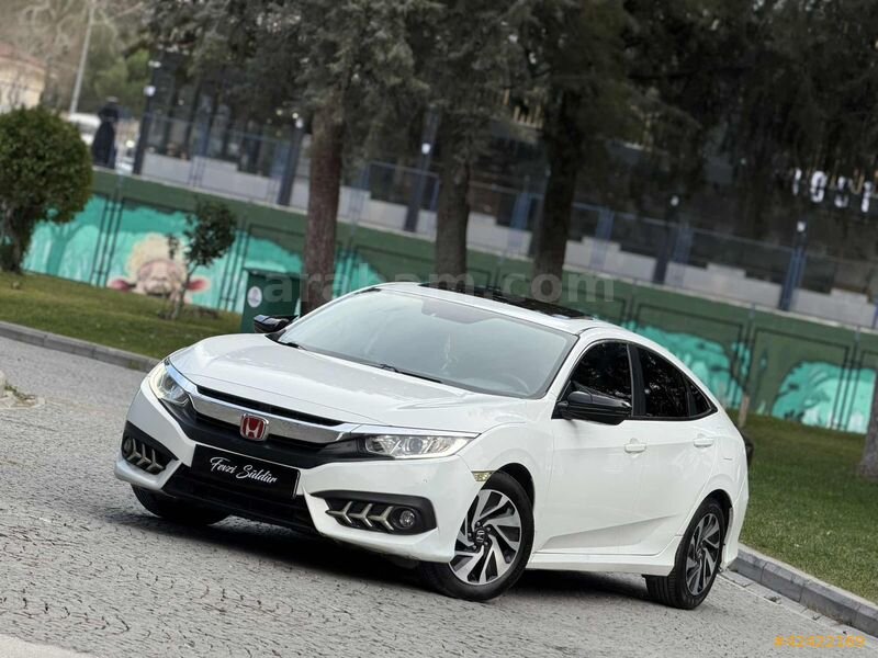 Galeriden Honda Civic 1.6i VTEC Eco Elegance 2019 Model Denizli 190.750 km Beyaz