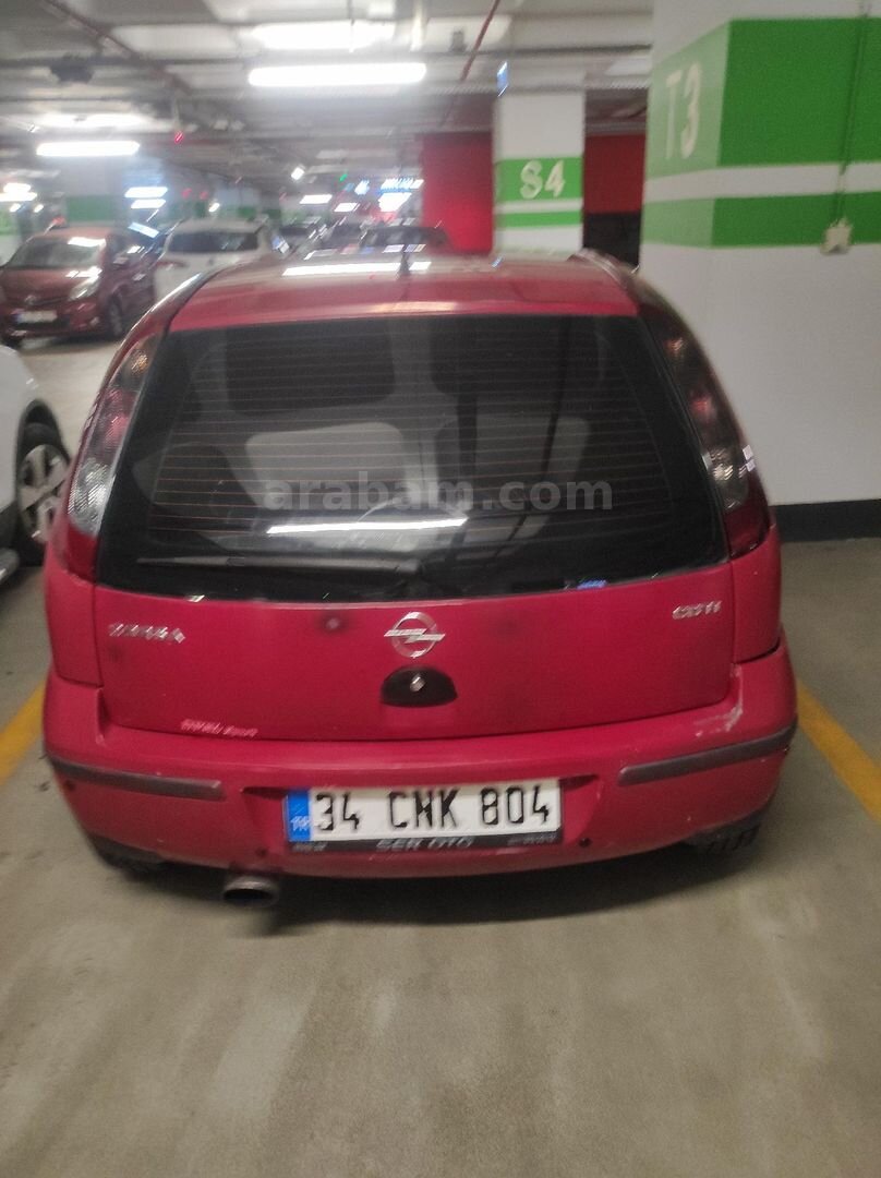 Sahibinden Opel Corsa 1.3 CDTI Essentia 2005 Model İstanbul 276.000 km Kırmızı 3