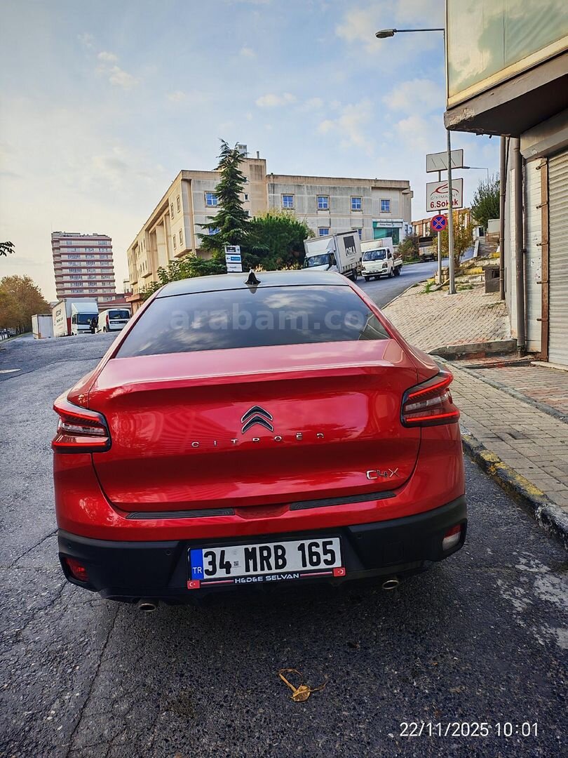 Sahibinden Citroen C4 X 1.2 PureTech Shine 2024 Model İstanbul 11.500 km Kırmızı 4