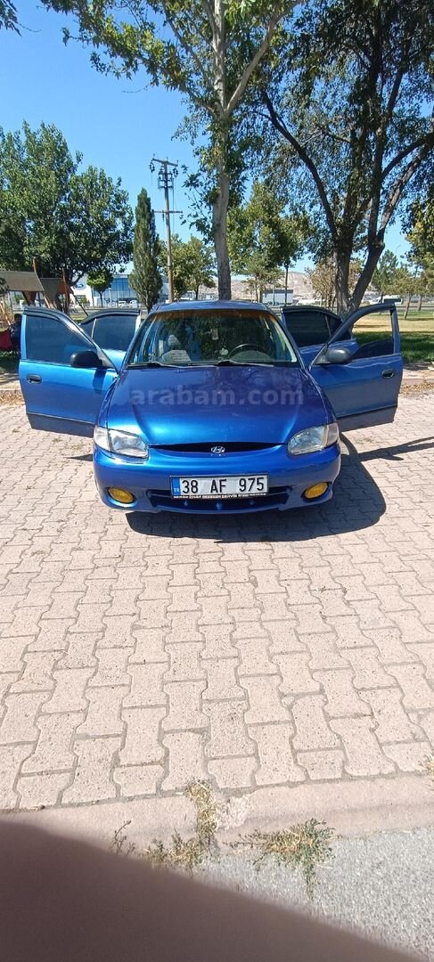 Sahibinden Hyundai Accent 1.5 GLS 1999 Model Kayseri 340.000 km Mavi 1